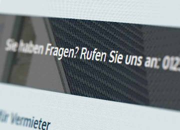 Call-to-action (CTA) zur Kontaktaufnahme