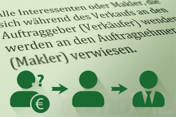 Verweisungsklausel Makler Alleinauftrag