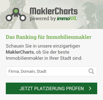 immoXXL MaklerCharts - Einzigartige Google-Auswertung fr Maklerwebseiten