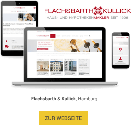 Webdesign für Immobilienmakler Flachsbarth