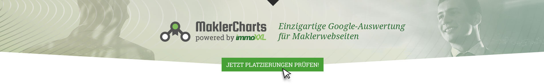 immoXXL MaklerCharts - Einzigartige Google-Auswertung fr Maklerwebseiten